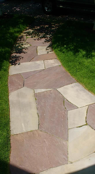 Walkway - Mosail Bluestone